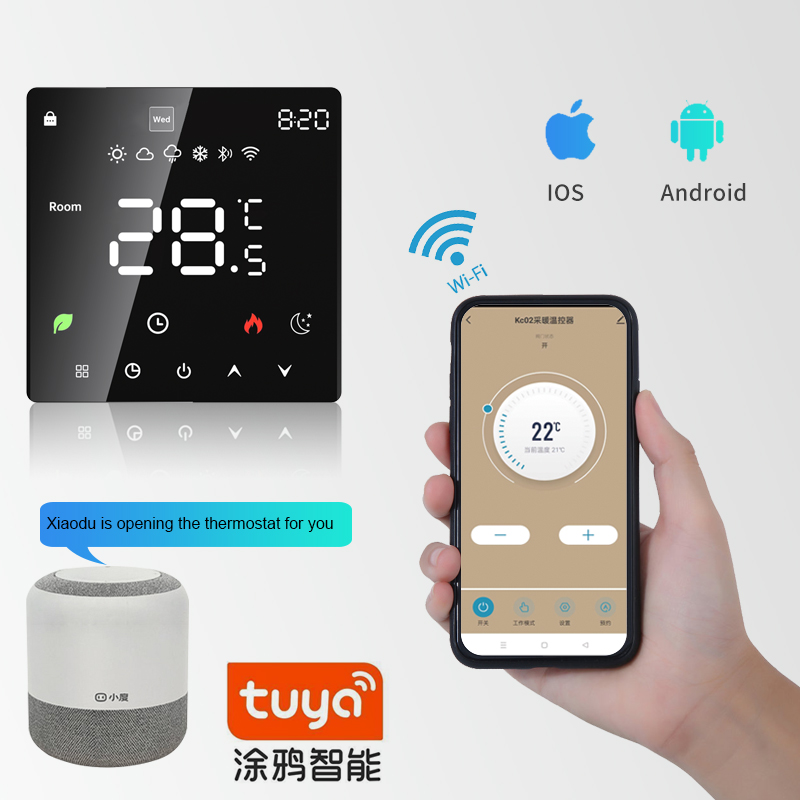 Termostato Wi‑Fi modello K6 Touch