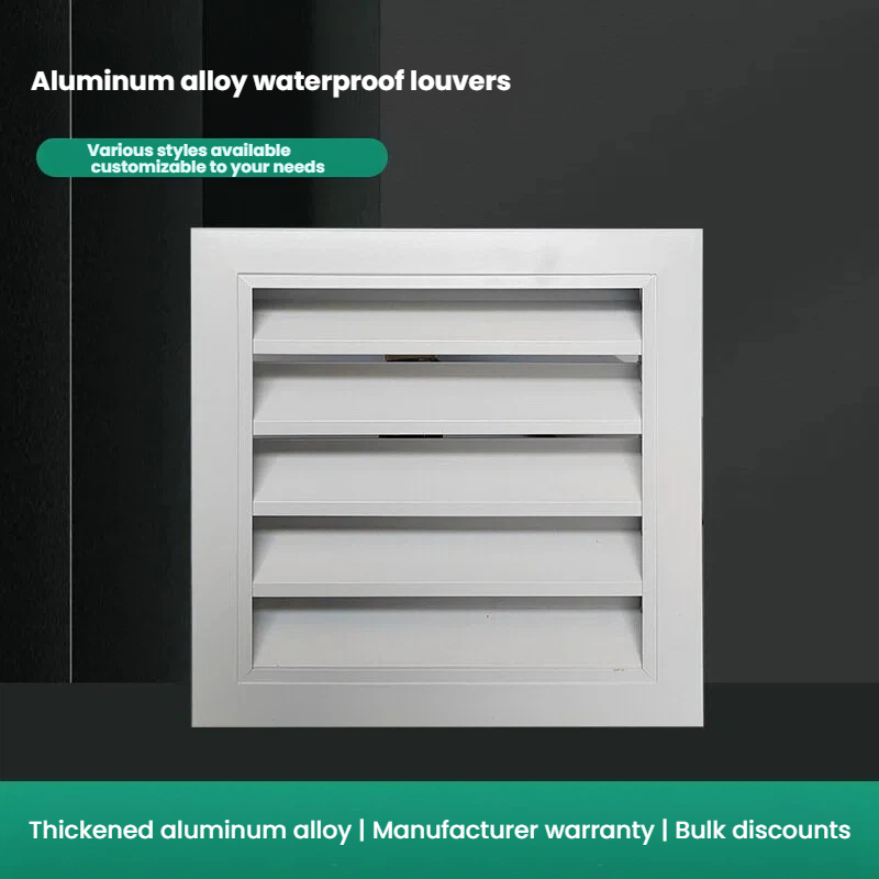 Griglia di ventilazione resistente alle intemperie in alluminio