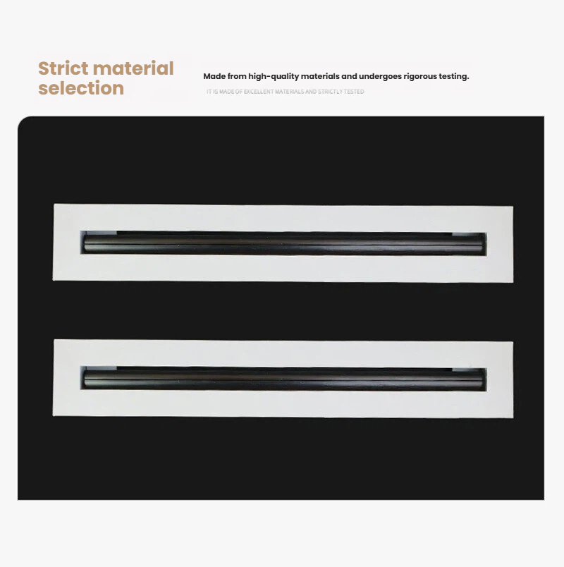 Diffusore a slot singolo lineare
