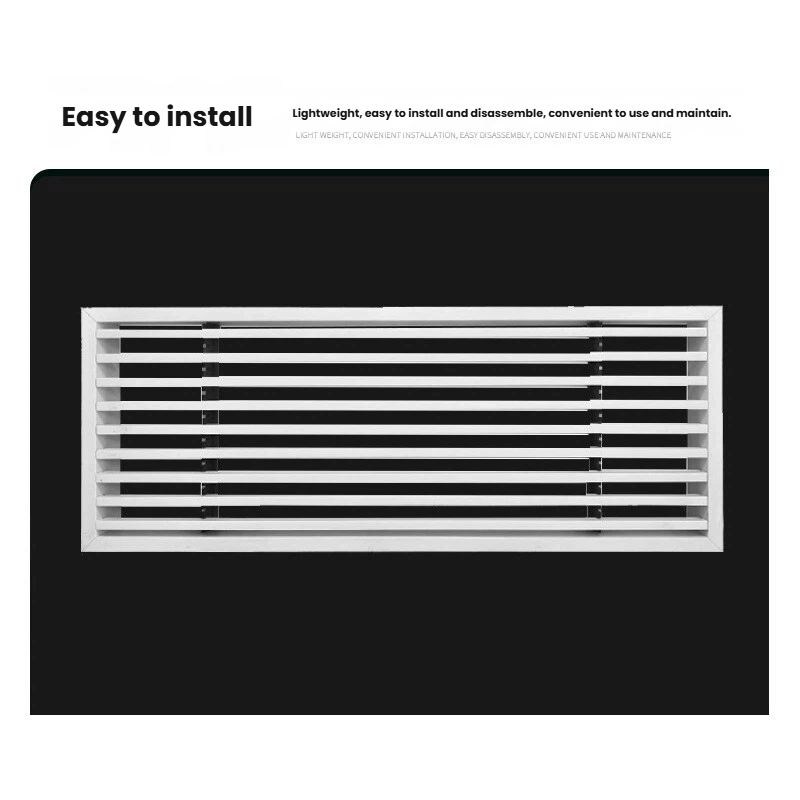 Griglia per ventilazione lineare