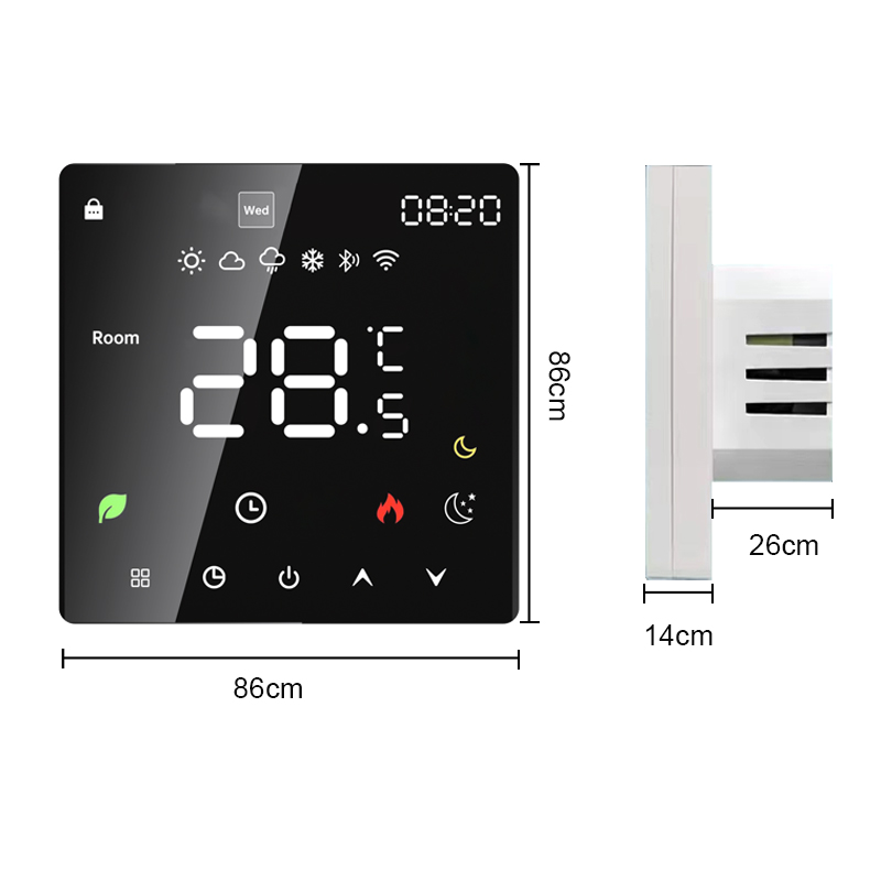Termostato Wi‑Fi modello K6 Touch