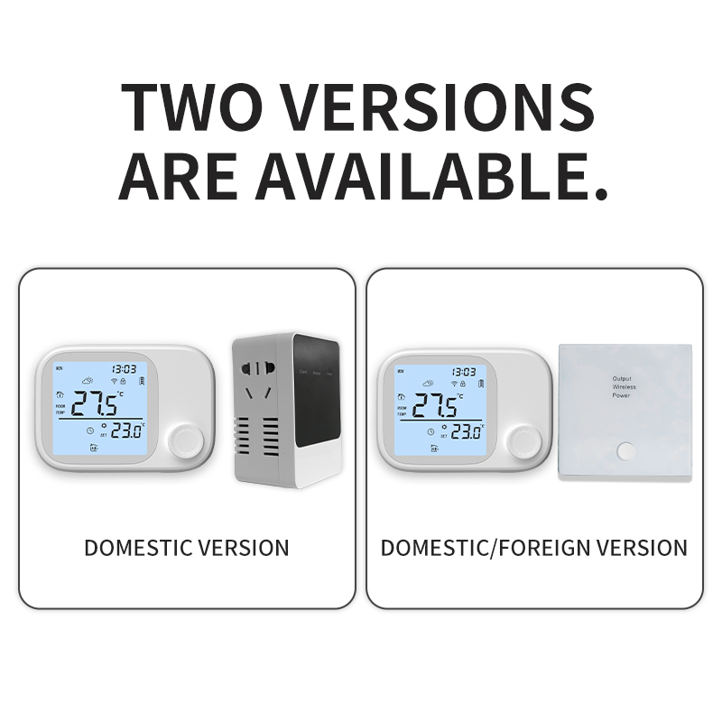 WITH3 RF Radiofrequenza 433 termostato forno a parete