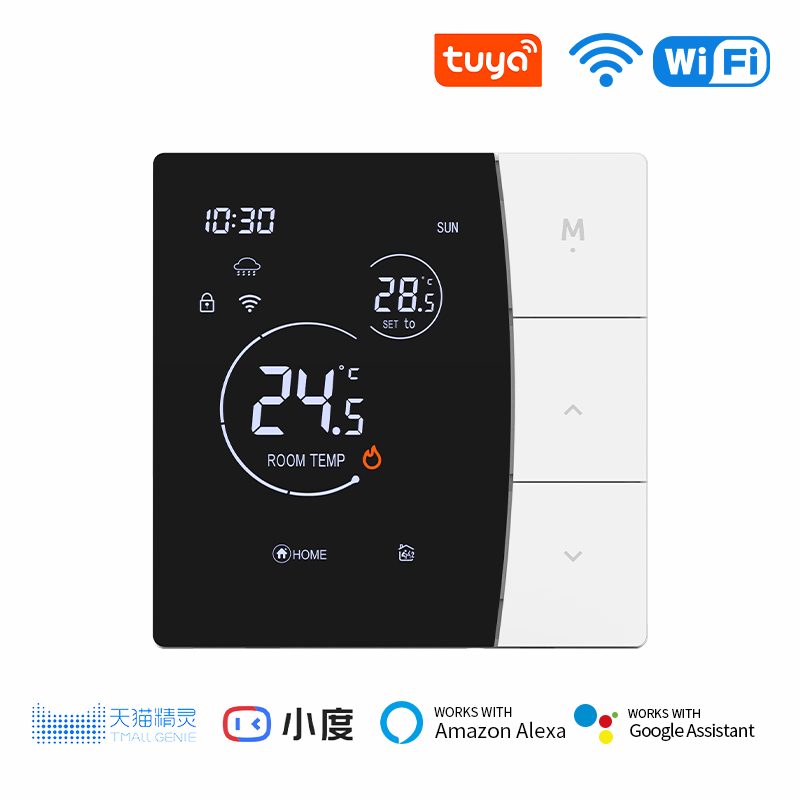 Termostato a pulsante LED SDM6