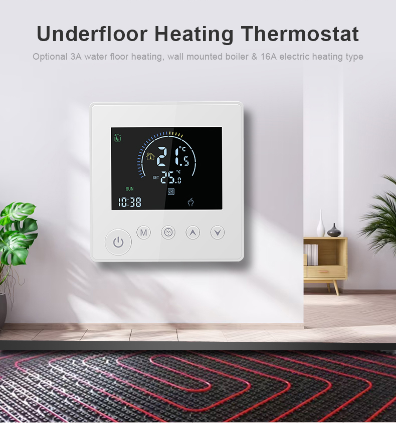 Termostato WiFi con pulsante K1M modello