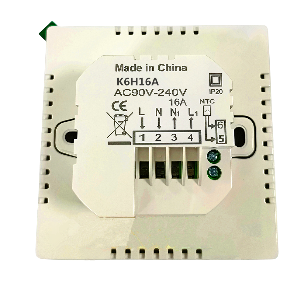 Termostato Wi‑Fi modello K6 Touch